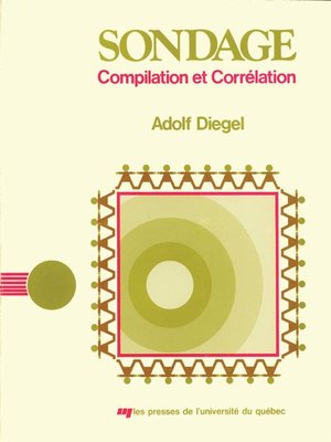 cover image of Sondage : compilation et corrélation